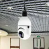 IP câmeras lâmpadas cabeça tipo monitoramento lâmpada 1080p telefone móvel wifi câmera de monitoramento remoto hd infravermelho noite visão de duas vias falar