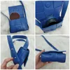 Brand designer Cassette Knitted Mini shoulder bag Women handbags Weave crossbody purse with opp bag 061710