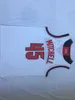 قمصان كرة السلة للرجال من Louisville Donovan Mitchell College خمر # 45 المنزل الأحمر الأسود مخيط جيرسي قمصان S-XXL