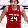 Rutgers Scarlet Knights Basketball Jersey Cam Spencer Aundre Hyatt Clifford Omoruyi Mawot Mag Derek Simpson Paul Mulcahy Dean Reiber