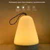 Zaklampen fakkels 0,45 W draagbare led nachtlicht multifunctioneel USB oplaadbare slaapkamer bedkamer lamp bureau bureau bureau buiten noodlantaarn