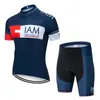 Racing Sets 2021 IAM Color Men's Cycling Jersey Mountain Bike Bicycle Short Sleeve T-Shirt Jeresy Wear