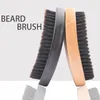 Bristle Wave Brush Hair CombsBeard Comb Large Curved Wood Handle Anti static Comb Styling Tools G10059305751