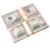 Réplique de fête US FAKE Money Kids Play Toy ou Family Game Paper Copy Banknote 100pcs Pack Practice Counting Movie Prop 20 dollars Prime complète Remarques cinématographiques