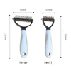 Pet Hair Shedding Comb Hair Removal Comb for Dog Cat Open Knot Knife Brush Tool Dog Flea Combs Fur Shedding Finishing Combs With OPP Bags Free DHL