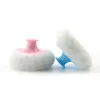 Portable pulverpuffbox Kropp Baby Face Talcum Powder Puff Sponge Infant Puff Box Container Case 301 Y2