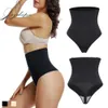 Femmes taille haute tongs Shapewear minceur ventre contrôle culotte bout à bout sous-vêtements corps Shaper Sexy sans couture Fajas culottes