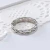 925 Sterling Zilveren Ring Dames Keltische Knoop Eternity Wedding Band High Polish Classic Stackable Simple Rings Sale