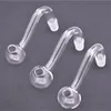 günstigste 10mm 14mm 18mm männlich weiblich Glas Ölbrenner Rohre dick klar Bubbler Ölbrenner Rohr für Bohrinseln Glasbongs DHL kostenlos