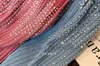 Летняя корейская одежда вязаная футболка сексуальные блестящие алмазы прозрачные женщины топы дна рубашки эластичные удобные тройники Новый 2021 T04915 H1230