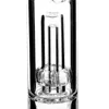 40cm hauteur tuyau d'eau de tube droite couleur verre avec percolateur accessoires fumeur épais recycleur huile de plate-forme d'huile avec 14 mm bol