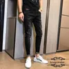 Bridgewater Skinny Jeans Herren Frühjahr Neue Marke Knöchellange Hosen Enge Hosen Casual Herren Allgleiches Mode Oversize X0621