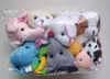 Jouets d'éducation préscolaire pour enfants, jouets en peluche miniatures pour bébés, marionnettes à doigts, accessoires parlants 10 animaux / 1 ensembles, jouet en peluche