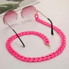 Heißer Acryl Sonnenbrille Ketten Frauen Gläser Hängende Halskette Lanyard Brillen Schnur Brillen Gurt Seil Geschenk für Mädchen