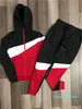 Winte Designer Tracksuits męscy luksusowe garnitury bluzy uliczne prostocześnie męskie men jogger klasyczny damski kurtka + spodnie dressit x1