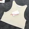 Summer Elastic Vests for Women's Tanks Fashion Letter Camis Vest Tops Print Brand Camis Outdoor Breathable Soft Touch Girls Sport Tee Clothing