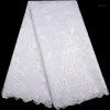 Ribbon 2021 Latest Nigeria Swiss Laces High Quality Voile Switzerland Cotton African Dry Lace Fabric For Man Women A9831