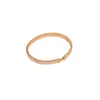 Französisch Romantische Luxus Rose Gold Armreif Armband Schmuck Temperament Frauen Hohe Qualität Exquisite Armband Zubehör Valentinstag Geschenk