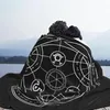 Blankets Human Transmutation Circle Carpet Flocking Textile A Bed Blanket Covers Luxury Flannel171C