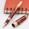 high quality John JFK series Gold Clip Roller ball pen with quailty stationery school office supplies writing ballpoint pens gifts