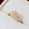 14K Yellow Gold 15 Carats Diamond Ring for Women Luxury Engagement Bizuteria Anillos Gemstone Wedding Jewelry Gift6624841