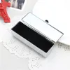 Leere Metall-Lippenstift-Verpackungsboxen, Kosmetiketuis mit Spiegel, tragbare Schmuck-Geschenkbox