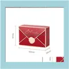 Event Festive Party Home & Gardencreative Paper Bonbonniere Folding Cardboard Envelope Candies Gift Wrap Packaging Wedding Supplies Packing
