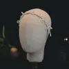 Haarspangen Haarspangen Himstory Mode Braut Perlen Zubehör Perle Schleife Stirnband Prinzessin Geburtstagsfeier Tiaras Hochzeit