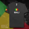 Republiek Mali Mannen T-shirt Mode Jersey Nation Team 100% Katoenen T-shirt Kleding Tees Land Sporting Flag Mli Malian X0621