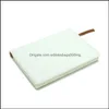 Notes Notepads Supplies notepads A6 Sublimation Journals With Double Sided Tape Thermal Transfer Notebook