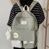 Collège Étudiant Dames Mignon Sac À Dos Femmes Fleur Femelle Harajuku Sacs D'école Livre Kawaii Sac À Dos En Nylon Fille À La Mode Sac De Mode 210922