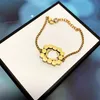 Diamond Bracelet Letter Designer Fashion Jewelry Luxury G Mens Chain Men Designers Bracelets Classic Women Unisex Bracelets D2110132HL