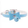 Dog Cat Cute Collars With Bells Bowknot For Small All Seasons Basic Collars Accessories Collar