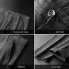 Весна Летний дизайн мужские повседневные брюки тонкие брюки прямые брюки мужские моды стрейч бизнес мужской размер 28-38 210714