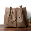 الجملة العلامات التجارية النسائية جلد طبيعي حمل حقيبة حقائب اليد الكلاسيكية السيدات حقائب الكتف سعة كبيرة حقيبة التسوق