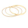 Bangles Set Bracelets for Women Geometric Fashion Jewelry Closed Golden Accessories Gifts Crystal Glass Stones Bangle 202137 Q0719