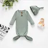 Niemowlę śpiwór nowonarodzony Baby Swaddle Kapeta 2 szt. Owinięcie maluch bawełniane kreskówki śpiące worki