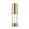 5ml 10ml 15ml 20ml 30ml als Airless Lotion Pumpe Bottle Hot Stamping Gold UV Vakuum Essential Oil Creme Subflasche