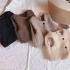 Herbst Winter Baby Dicke Weste Mädchen Jungen Berber Fleece Plüsch Mädchen Kleidung E28900 211203