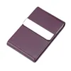 Cigarette Case Cigar Storage Box Stainless Steel Multifunction Card Cases PU Tobacco Holder Smoking Accessories