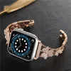 Bracelet en alliage de strass et de diamants pour Apple Watch série 6 5 4 3 2 1 SE