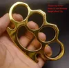 Kalınlaştırılmış Metal Parmak Tiger Güvenliği Savunma Dört Parmak Knuckle Duster Açık Hava Kendi Savunma Taşınabilir Cep Bilezik EDC Bileklik Aracı