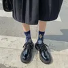 القوطية لوليتا الأحذية اليابانية مدرسة موحدة أحذية jk طالب أحذية الفتيات النساء kawaii لوليتا لينة فتاة جولة تو ماري جين