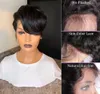 wholesale 10pcs/lot Pixie Cut Wig Short Natural Bob Straight Hair