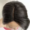 kort peruk pixie klippa rakt mänskligt hår t sida del transparent spets peruk för kvinnor pre plocked hårlinje brasilianska ombre 1b / 30