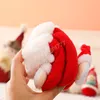 Calcetines de invierno para bebé recién nacido con dibujos animados de Navidad, calcetines gruesos de algodón cálido para suelo, calcetines térmicos antideslizantes para niños de 0 a 2 años