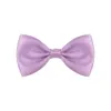 Ragazze Retro Satin Bowknot Hairpin Kids Candy Color Bow Barrette Fashion Sweet Children Performance Hairpin Hair Accessories