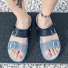 Slippers zomer heren klompen tuin sneldy droge schoenen ademend man sandalen plus size mannelijke strand flip-flops