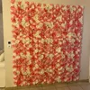 40x60cm Silk Rose Flower Wall Home Decoration Artificial Flowers for Wedding Romantic Backdrop Decor 211023