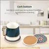 Other Arts And Arts, Crafts Gifts Home & Garden8Pcs Absorbent Coasters, Ice Beverage Pads, Mandala Flowers Drop Delivery 2021 Bvpsu